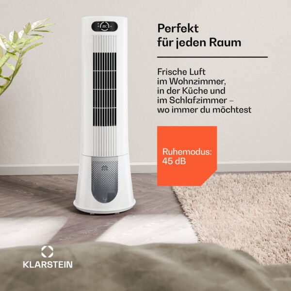 Frost Luftkühler mit Wasserkühlung | 200 m³/h | 7 l | 20 m² | 2 Kühlpacks | 4 Modi | 45 W