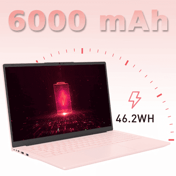 Auusda T156A Rosa/Silber Laptop, 15.6 Zoll, 3050e Prozessor, 512TB NVMe SSD Notebook