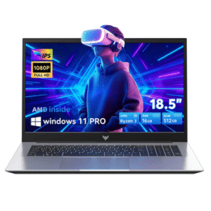 ACEMAGIC 18,5 Zoll AMD Ryzen 3 4300U,16 GB RAM,512 GB SSD, Windows 11 Pro Notebook