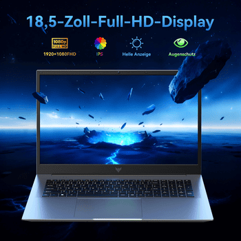 ACEMAGIC 18,5 Zoll AMD Ryzen 3 4300U,16 GB RAM,512 GB SSD, Windows 11 Pro Notebook