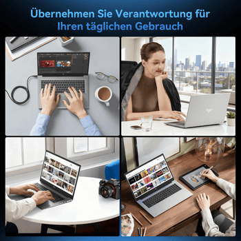 ACEMAGIC 18,5 Zoll AMD Ryzen 3 4300U,16 GB RAM,512 GB SSD, Windows 11 Pro Notebook