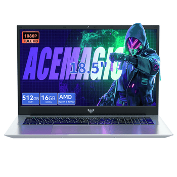 ACEMAGIC 18.5 Zoll FHD Notebook, AMD Ryzen 3, 16GB RAM, 512GB SSD Notebook