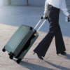 TAN.TOMI Hartschalen-Trolley Hartschalen-Koffer Trolley Rollkoffer Reisekoffer Handgepäck, 4 Rollen, Trolley Rollkoffer Reisekoffer, Zahlenschloss, 56/66/76 cm, 41/65/95 L