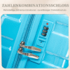 LVHOM Hartschalen-Trolley Handgepäck-Trolley & Koffer Set, 14"/20"/24"/28", leise Rädern für Tour, Geschäftstrip, Familienurlaub, längere Erkundungen, Flughafentransfers