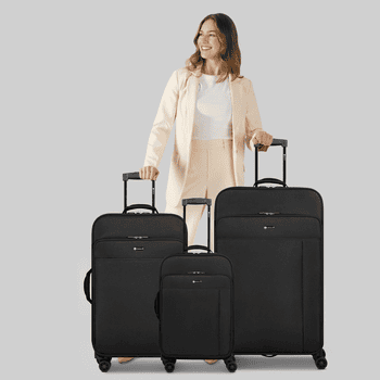 CHECK.IN® Trolleyset Sevilla 2.0, 4 Rollen, , Polyester CHECK.IN® Trolleyset Sevilla 2.0, 4 Rollen, , Polyester