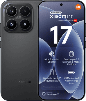 Xiaomi 17 12+512 GB Smartphone Xiaomi 17 12+512 GB Smartphone