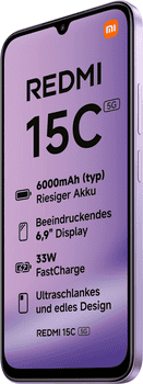 Xiaomi Redmi 15C 5G 4+128GB Smartphone