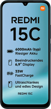 Xiaomi Redmi 15C 4+128GB Smartphone