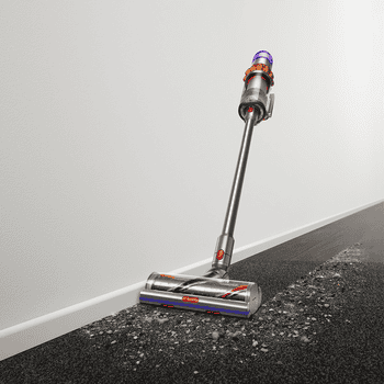 DYSON Akku-Hand-und Stielstaubsauger Dyson V15 Detect Absolute Nickel/Gelb, 660 W, 240 Airwatt Saugkraft, Stauberkennungssensor