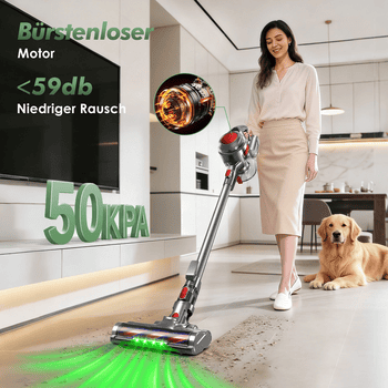 Adormii Akku-Hand-und Stielstaubsauger Akku Staubsauger,Staubsauger Kabellos 50kPa/50Min,GreenEye-Technologie, beutellos, Selbststehendes Design,Staubsauger für Tierhaare,Teppich und Hartboden Adormii Akku-Hand-und Stielstaubsauger Akku Staubsauger,Staubsauger Kabellos 50kPa/50Min,GreenEye-Technologie, beutellos, Selbststehendes Design,Staubsauger für Tierhaare,Teppich und Hartboden