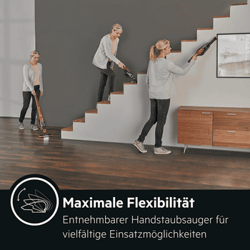 AEG Akku-Hand-und Stielstaubsauger CX7 ANIMAL AKKU-STAUBSAUGER , beutellos, 2in1-Funktion, ideal zur Tierhaarentfernung, bis zu 45 Min. Laufzeit AEG Akku-Hand-und Stielstaubsauger CX7 ANIMAL AKKU-STAUBSAUGER , beutellos, 2in1-Funktion, ideal zur Tierhaarentfernung, bis zu 45 Min. Laufzeit
