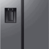 Samsung Side-by-Side RS70F65KETEF, 178 cm hoch, 91,2 cm breit, No Frost+, Al Energy Mode, Metal Cooling