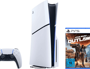 PlayStation 5 Disk Edition + Star Wars Outlaws