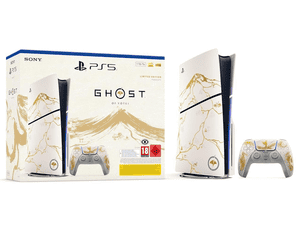 Playstation PS5 Slim Konsole Ghost of Yotei Gold Limited Edition Bundle Console