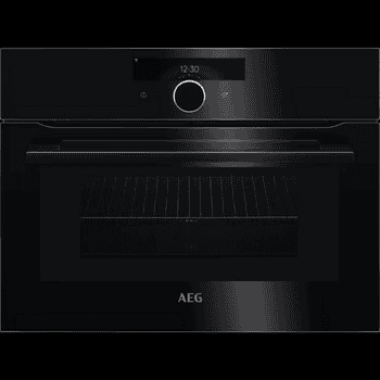 AEG Mikrowelle KMK968090B, 43 l, 20 Beheizungsarten, Türverglasung