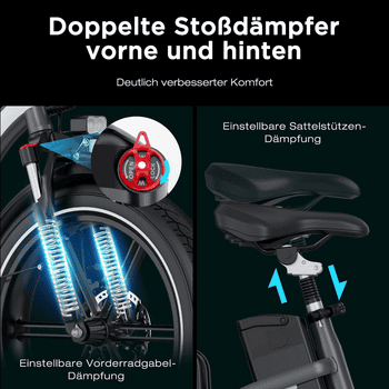 HITWAY E-Bike Faltrad 20*4,0 zoll Elektrofahrrad mit 48V18Ah Akku bis 70-140km, 7 Gang shimano shimano Schaltwerk, Kettenschaltung, Heckmotor, 864 Wh, Pedelec E Mountainbike mit StVZO APP NFC HITWAY E-Bike Faltrad 20*4,0 zoll Elektrofahrrad mit 48V18Ah Akku bis 70-140km, 7 Gang shimano shimano Schaltwerk, Kettenschaltung, Heckmotor, 864 Wh, Pedelec E Mountainbike mit StVZO APP NFC