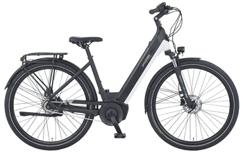 Prophete E-Bike Cityrad Geniesser 4.8, 7 Gang Shimano Nexus Schaltwerk, Nabenschaltung, Mittelmotor, 540 Wh, Pedelec, Elektrofahrrad für Damen u. Herren