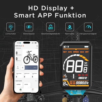 HITWAY E-Bike Cityrad, Trekkingrad,Mountainbike, Faltrad Elektrofahrrad 29 Zoll E-Mountainbike bis zu 50-80km, 7 Gang shimano, Kettenschaltung, E-MTB, Pedelec für Damen u. Herren mit APP NFC HITWAY E-Bike Cityrad, Trekkingrad,Mountainbike, Faltrad Elektrofahrrad 29 Zoll E-Mountainbike bis zu 50-80km, 7 Gang shimano, Kettenschaltung, E-MTB, Pedelec für Damen u. Herren mit APP NFC