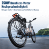Onesport E-Bike Cityrad OT05pro herren Elektrofahrrad 700C*50C Zoll 22.5AH 36V 810WH damen, 7 Gang SHIMANO, Kettenschaltung, Heckmotor, 810 Wh, , Cityrad 7 Gang Shimano, hydraulischen Scheibenbremse, Kettenschaltung