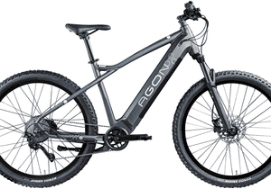 AGON E-Bike Mountainbike Alpha, 10 Gang Deore SGS T6000 Schaltwerk, Kettenschaltung, Heckmotor, 540 Wh, Pedelec, Elektrofahrrad für Damen u. Herren, MTB