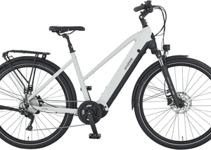 Prophete E-Bike Trekkingrad Entdecker 5.0, 10 Gang Shimano Deore Schaltwerk, Kettenschaltung, Mittelmotor, 720 Wh, Pedelec, Elektrofahrrad für Damen