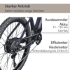 AGON E-Bike Mountainbike Alpha, 10 Gang Deore SGS T6000 Schaltwerk, Kettenschaltung, Heckmotor, 540 Wh, Pedelec, Elektrofahrrad für Damen u. Herren, MTB AGON E-Bike Mountainbike Alpha, 10 Gang Deore SGS T6000 Schaltwerk, Kettenschaltung, Heckmotor, 540 Wh, Pedelec, Elektrofahrrad für Damen u. Herren, MTB
