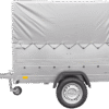 Kipper ungebremst Garden Trailer 200 KIPP mit zusätzlichen Bordwänden, Stützrad, Hochplane und Hochspriegel-Neu