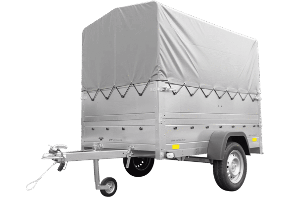 Kipper ungebremst Garden Trailer 200 KIPP mit zusätzlichen Bordwänden, Stützrad, Hochplane und Hochspriegel-Neu