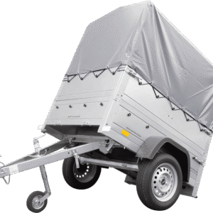 Neuanhänger Kipper ungebremst Garden Trailer 150 KIPP mit zusätzlichen Bordwänden, Stützrad, Hochplane und Hochspriegel-Neu Neuanhänger Kipper ungebremst Garden Trailer 150 KIPP mit zusätzlichen Bordwänden, Stützrad, Hochplane und Hochspriegel-Neu