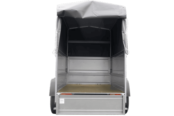 Neuanhänger Kipper ungebremst Garden Trailer 150 KIPP mit zusätzlichen Bordwänden, Stützrad, Hochplane und Hochspriegel-Neu