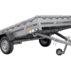 PKW Anhänger 264×150 Unitrailer Garden 265 KIPP mit Flachplanenträger und grauer Plane-Neu – [LTG_SITE_NAME]